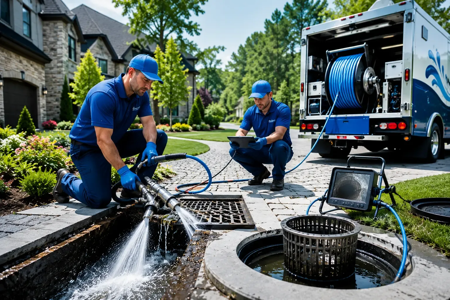 Local outdoor drain cleaning professionals in Blount, WV