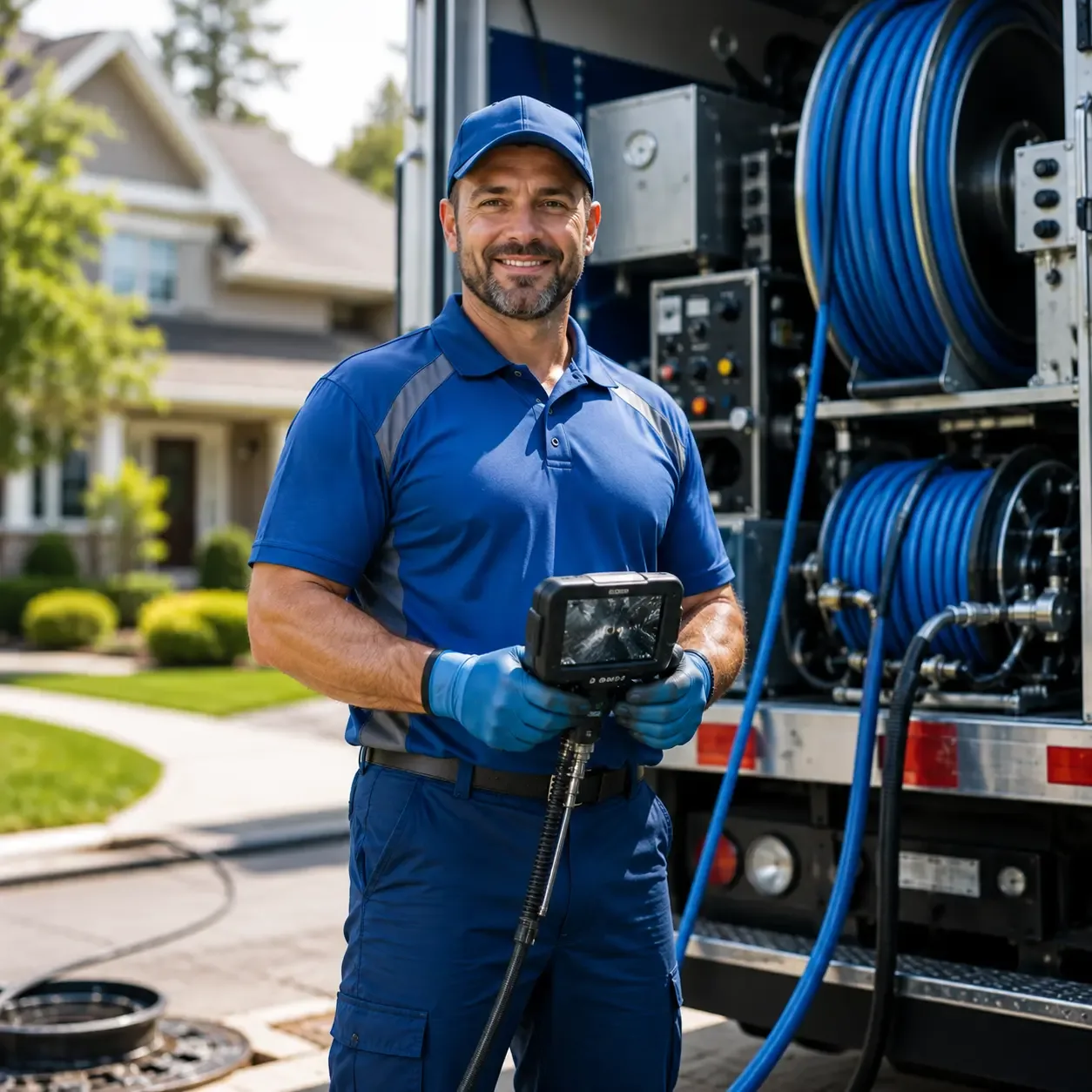 Local outdoor drain cleaning specialists in Blount, WV